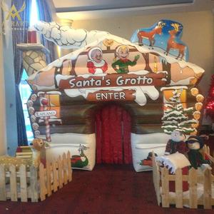 Grotta di natale Gonfiabile di Babbo Natale/Natale Gonfiabile della Casa/Casa Gonfiabile Di Natale Tenda - Product Image 2