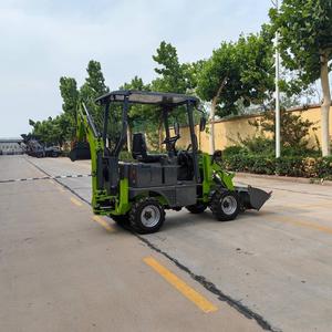 - Manufactures High Quality Construction <b>Machinery</b> New Mini Backhoe 4x4 - Product Image 5