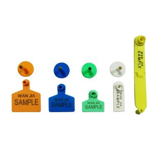WJ402 étiquettes d'identification d'animaux personnalisables étiquettes d'oreille durables impression laser étanche bovins moutons porcs Instrument vétérinaire - Product Image 1