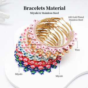 Juego pequeño de acero inoxidable 316L de 10 cuentas geométricas chapadas en oro, pendientes de aro, joyería de moda Unisex, estilo moderno - Product Image 2