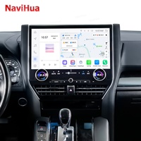 Pantalla Táctil Navihua de 16.8 Pulgadas para Toyota Alphard 30 2015-2021, Actualización a Alphard 40, Estéreo para Auto, Carplay, Multimedia