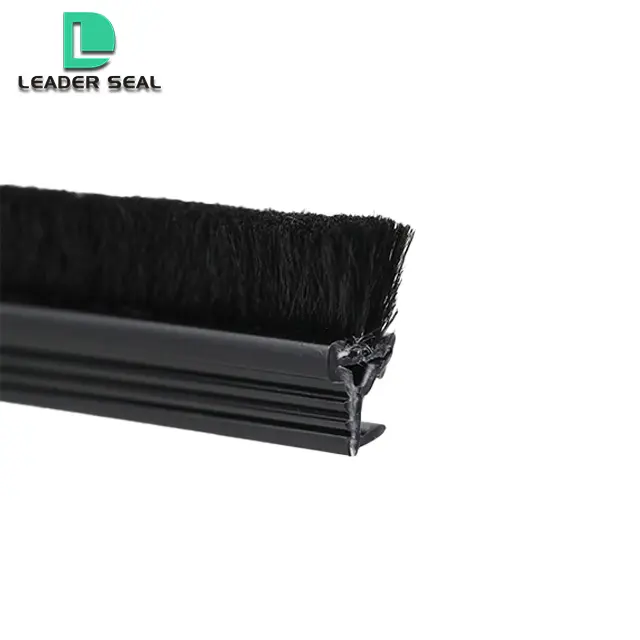 High stability wooden windows Frame Sealing Brush Strip Soft fluffy Pile Weather Strip