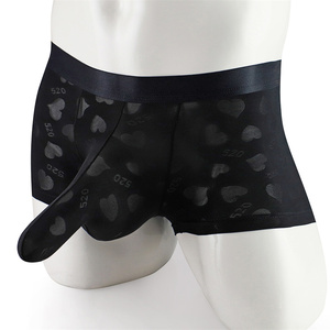 Caleçons soyeux pour hommes XXL US, jacquard, sexy, style '<span class=keywords><strong>elephant</strong></span> trunks', respirants, en nylon et élasthanne, tricotés, avec taille élastique - Product Image 5