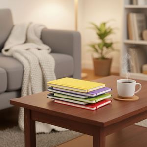 Libreta de Alta Calidad con Logotipo Personalizado, Tapa Dura de Cuero PU, Papel A5/A6, Cosido con Hilo, para Negocios, Escuela u Oficina, con Banda Elástica - Product Image 4