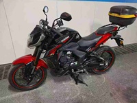 Moto tout-terrain Haojue DR190, moteur refroidi par air, taux de panne ultra-faible, entretien simple, idéale pour la ville