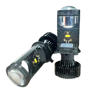 Araba Farı H4 <span class=keywords><strong>LED</strong></span> Far Lensi Projektör Sis Lambası Ampul Canbus Yüksek Güçlü Lazer Far 12V 8000lm 6000K Evrensel Uyumlu Araba - Product Image 6