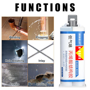 Hochfester Schnellhärtender Flüssigmetall-Epoxidkleber Hitzebeständiger Metallreparaturkleber Hochleistungs-Wasserdichter Klebstoff zum Abdichten und Schweißen - Product Image 2