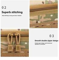 Sac de rangement portable pour cartouches, pochettes, boîte à munitions, sac à main EDC, sac de rangement pour balles de chasse et de tir en extérieur, équipement tactique personnalisé OEM