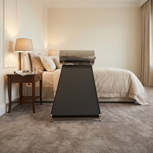 Chauffe-eau <span class=keywords><strong>solaire</strong></span> électrique autonome extérieur pressurisé 100L en acier inoxydable, contrôlé par application, à branchement direct, pour usage domestique, garantie 10 ans - Product Image 2