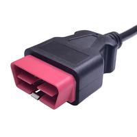 Câble d'extension AOTAI OBD II 16 broches mâle vers DB15 femelle avec garantie d'un an pour outils de diagnostic automobile