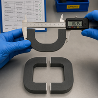 Noyau de transformateur souple CRGO ED pour transformateur de fréquence électrique, fourni par l'usine, personnalisation prise en charge, certifié ROHS/CE