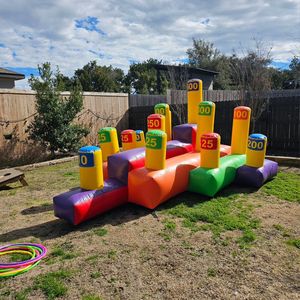 Customized PVC Inflatable <strong>Throwing</strong> Circle Toss Ring Game Inflatable Sport Toys - Product Image 4