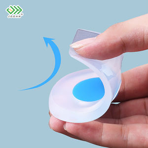Calçado de joghn, meia com sola para baixo da metade de altura crescente <span class=keywords><strong>gel</strong></span> para dor nos pés, almofada para calcanhar com largura - Product Image 3