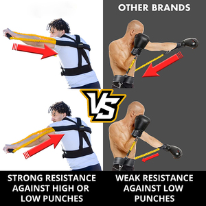 Bóng đấm bốc Resistance Bands thiết lập cho tốc độ và sự nhanh nhẹn, 300lbs tập thể dục ban nhạc mắt cá chân tập luyện ban nhạc, chân Dây đai cho sức đề kháng t - Product Image 6