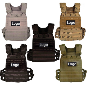 Gilet di fabbrica regolabile in peso da 10kg 20kg Oxford 600D gilet tattico di sicurezza Fitness per uomo e donna Unisex - Product Image 1