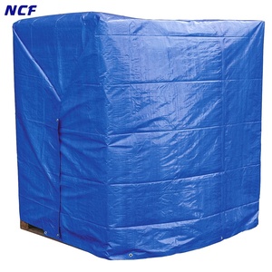 <span class=keywords><strong>Bâche</strong></span> <span class=keywords><strong>de</strong></span> <span class=keywords><strong>protection</strong></span> pour palettes en PE, imperméable, résistante aux UV, résistante à l'usure, avec bord inférieur résistant au contact du sol, durable, pour utilisation en extérieur - Product Image 4