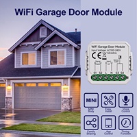 Module de porte de garage intelligent Tuya Wi-Fi Zigbee avec commande vocale, application Android, interrupteur marche/arrêt AC100-240V