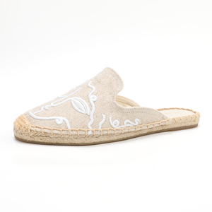 <span class=keywords><strong>Sandales</strong></span> d'extérieur pour femmes à motifs tendance, dessus <span class=keywords><strong>en</strong></span> <span class=keywords><strong>toile</strong></span> lumineuse, semelle intermédiaire <span class=keywords><strong>en</strong></span> chanvre, semelle extérieure <span class=keywords><strong>en</strong></span> caoutchouc antidérapante et respirante - Product Image 4