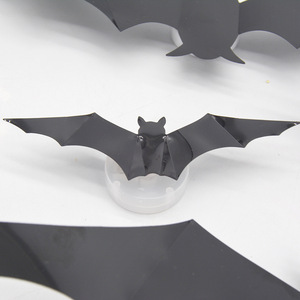 Luz LED 3D de Murciélago para Halloween, Adhesivo de Pared con Diseño de Murciélago para Decoración de Paredes de Halloween - Product Image 6