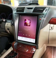 Android 12.1 pouces tesla Style IPS écran vertical autoradio stéréo Gps Navigation pour Lexus LS460/LS600 lecteur Dvd 2006-2012