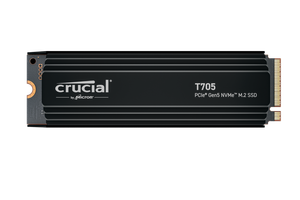 USCrucial T705 Pro 2TB PCIe Gen5 NVMe M.2 SSD mit Kühlkörper NVMe 2280 M2 SSD Laptop Desktop Part Solid State Drives - Product Image 5