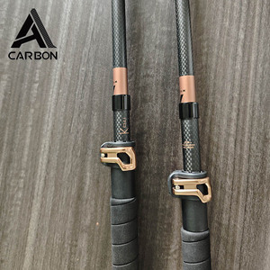 Bâton de randonnée léger en fibre de carbone 3K, bâton de marche en fibre de carbone, bâtons de <span class=keywords><strong>défense</strong></span> personnelle - Product Image 4