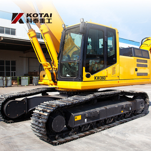 KW360 36トンディーゼルショベルクローラーカミンズエンジン大型機械ショベルコアコンポーネントモーターPLC中国製 - Product Image 2