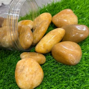 Ciottoli Gialli Altamente Lucidati, Pietre da 2-3 cm, Ciottoli di <span class=keywords><strong>Fiume</strong></span> per Giardino e Piante in Vaso dalla Fabbrica di Nanjing a Buon Prezzo - Product Image 1