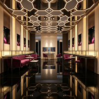 Showroom de bijoux de luxe moderne : Service complet de conception et de construction