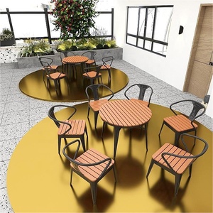 Modern Iron <strong>Chair</strong> <strong>Stackable</strong> Metal Seating for Outdoor <strong>Garden</strong>, Patio, Hotel, Home Heavy Duty Space Saving Design - Product Image 2