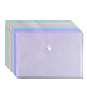 ซองใส่เอกสารพลาสติกใสแบบกระดุม X515 ขนาด A4 แนวนอน ขายส่ง - Product Image 4