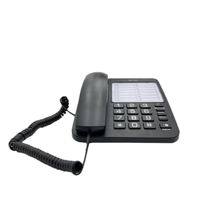 Vente en gros en usine moderne Téléphone noir multifonctionnel pour chambre d'hôtel Téléphone commercial filaire avec <span class=keywords><strong>ligne</strong></span> <span class=keywords><strong>fixe</strong></span> - Product Image 3