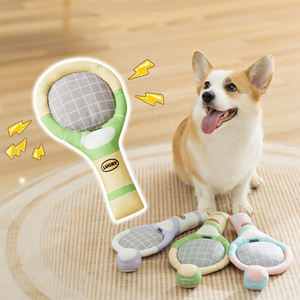 <span class=keywords><strong>Raquette</strong></span> de tennis mobile interactive personnalisée nouvelle friandise jouet en peluche pour chien - Product Image 1