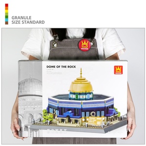 5243 Bloques <span class=keywords><strong>de</strong></span> Construcción Islámicos, <span class=keywords><strong>Domo</strong></span> <span class=keywords><strong>de</strong></span> la Roca <span class=keywords><strong>de</strong></span> Jerusalén, Bloques <span class=keywords><strong>de</strong></span> Construcción Educativos <span class=keywords><strong>de</strong></span> Arquitectura, Bloques <span class=keywords><strong>de</strong></span> Juguete Compatibles - Product Image 5