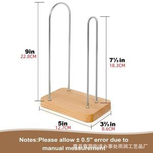 Wooden Hair Tie Storage Rack <b>Desktop</b> Simple <b>Shelf</b> For Hair Accessories Organization - Product Image 5