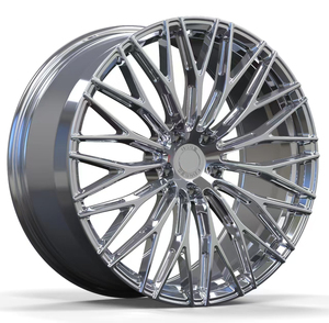 ล้อฟอร์จน้ำหนักเบาใหม่ ขนาด 18-24 นิ้ว 5x112 ออฟเซ็ต 35 มม. 40 มม. 45 มม. สีเงิน อัลลอย สำหรับรถสปอร์ต - Product Image 1