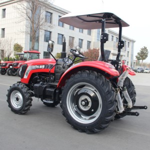 Trattore Agricolo LETOL LT504 50HP 4WD con Motore Diesel Euro 5, Cabina, Caricatore Frontale e Fresa Rotante Certificato CE - Product Image 3