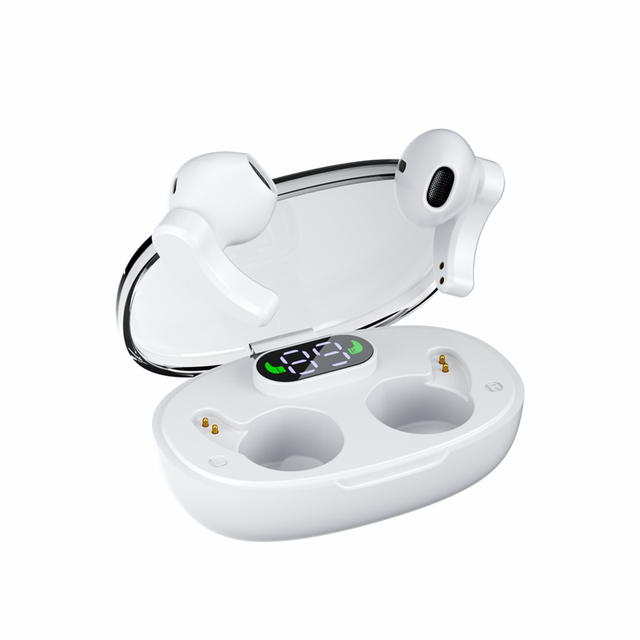 New 2025 TWS V5.4 In-ear Earbuds Headphones Clear Transparent Shell Auriculares Internos Wireless Earphones Gaming Earphone