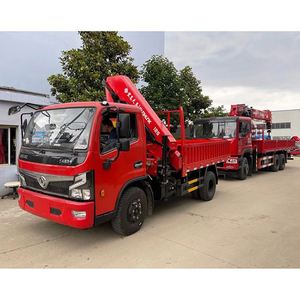 Camion grue à bras articulé Dongfeng 8 tonnes, véhicule de levage à courte portée pour les chantiers de construction avec un excellent rapport qualité-prix - Product Image 4