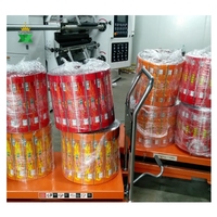 Rouleau de film métallisé aluminisé OPP CPP laminé BOPP/CPP imprimé pour l'emballage de glaces et de sucettes glacées en plastique