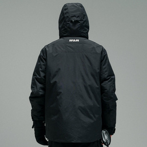 Chaqueta de Plumón para Hombre RVVR, 3 Capas, 95% Plumón de Ganso, 700 Fill Power, Impermeable, Resistente al Viento, para Invierno y Actividades al Aire Libre, Color Negro - Product Image 2