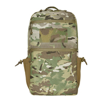 Sac tactique GAF EDC 14L, sac à dos tactique imperméable camouflage pour usage quotidien avec poche pour iPad