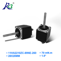 Moteur pas à pas linéaire non captif NEMA 11, hybride NEMA 8 14 17, mini-actuateur linéaire à couple élevé pour imprimante 3D CNC