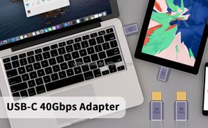 <b>USB</b>-<b>C</b> Extender <b>Adapter</b> - 40Gbps <b>USB</b>-<b>C</b> Extenders 100W <b>Type</b> <b>C</b> Male <b>to</b> Female 8K 60hz for MacBook Pro, PC, Thunderbolt - Product Image 2