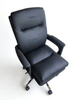 Meubles de bureau de luxe multifonctionnels, chaise de bureau exécutive, chaise de bureau pivotante en cuir, bureau