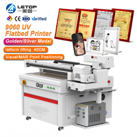 LETOP Flachbett-Druckplotter für Acryl UV Digitaler Tintenstrahldrucker Impressora Glasmaschinen 3D Handyhüllen-Drucker