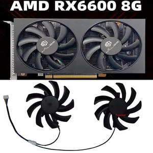 T129215SU,VGA GPU Cooler,พัดลมการ์ดจอ,สำหรับ MLLSE RX <span class=keywords><strong>5600XT</strong></span> 6GB,RTX 3060Ti 8GB,MLLSE RX <span class=keywords><strong>6600</strong></span> 8gb,การ์ดกราฟิกระบายความร้อน - Product Image 3