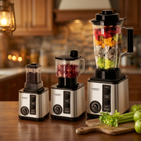 Blender multifonctionnel Bardefu 8 en 1, mixeur, robot culinaire, blender pour smoothies, blender professionnel haute performance