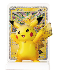 Set di 30 Figurine di <span class=keywords><strong>Pikachu</strong></span> Pokemoned, Carte TCG Dream Art, Confezione Singola per Collezionisti - Product Image 4
