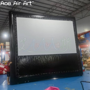 Pour les soirées cinéma en plein air : Écran de cinéma gonflable portable et hermétique - Product Image 2